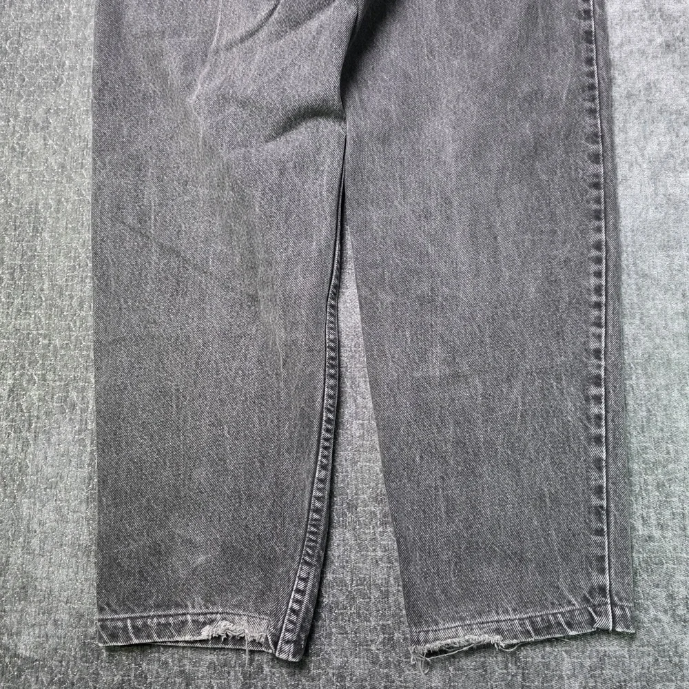 Vtg Levis 550 Jeans Mens 34x32 Fit 32x29 Black Orange Tab Relaxed 90s Denim USA